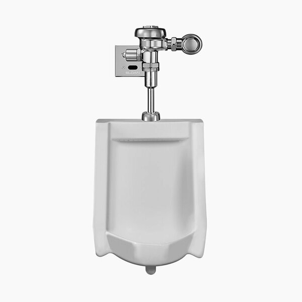 Sloan WEUS1006.1331 SU1009 and SLN 186-1 ESS Urinal and Flushometer Combo 10061331